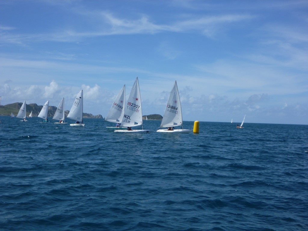 Open Centre Boards at bottom Mark - East Coast Inter Club and Poverty Bay Championships © Ann Stannard